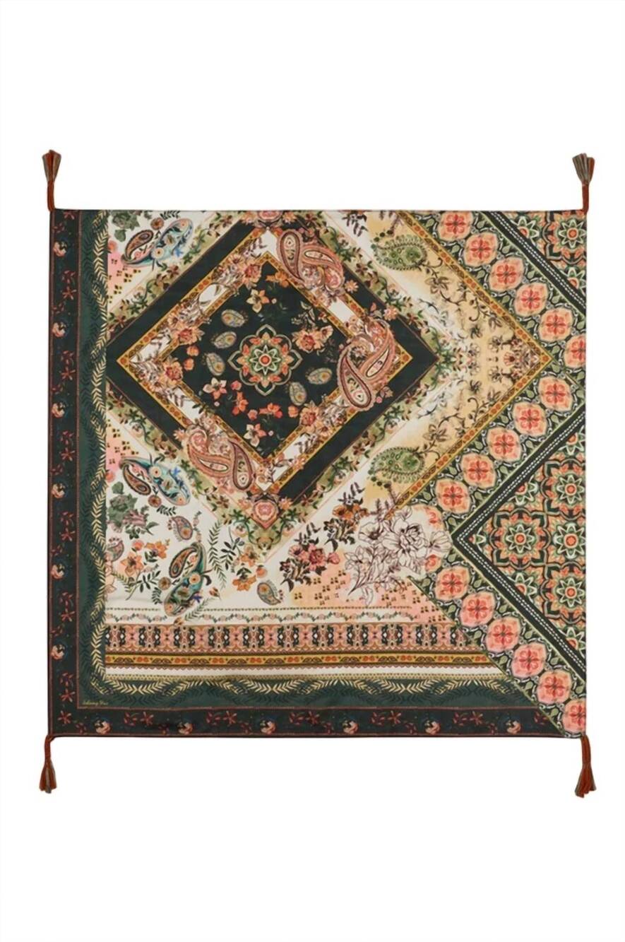 NEW JOHNNY WAS women's solana silk scarf in multicolor